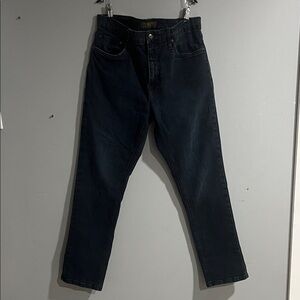 Men's Urban Star Straight Fit Jeans in Deep Blue 36x31